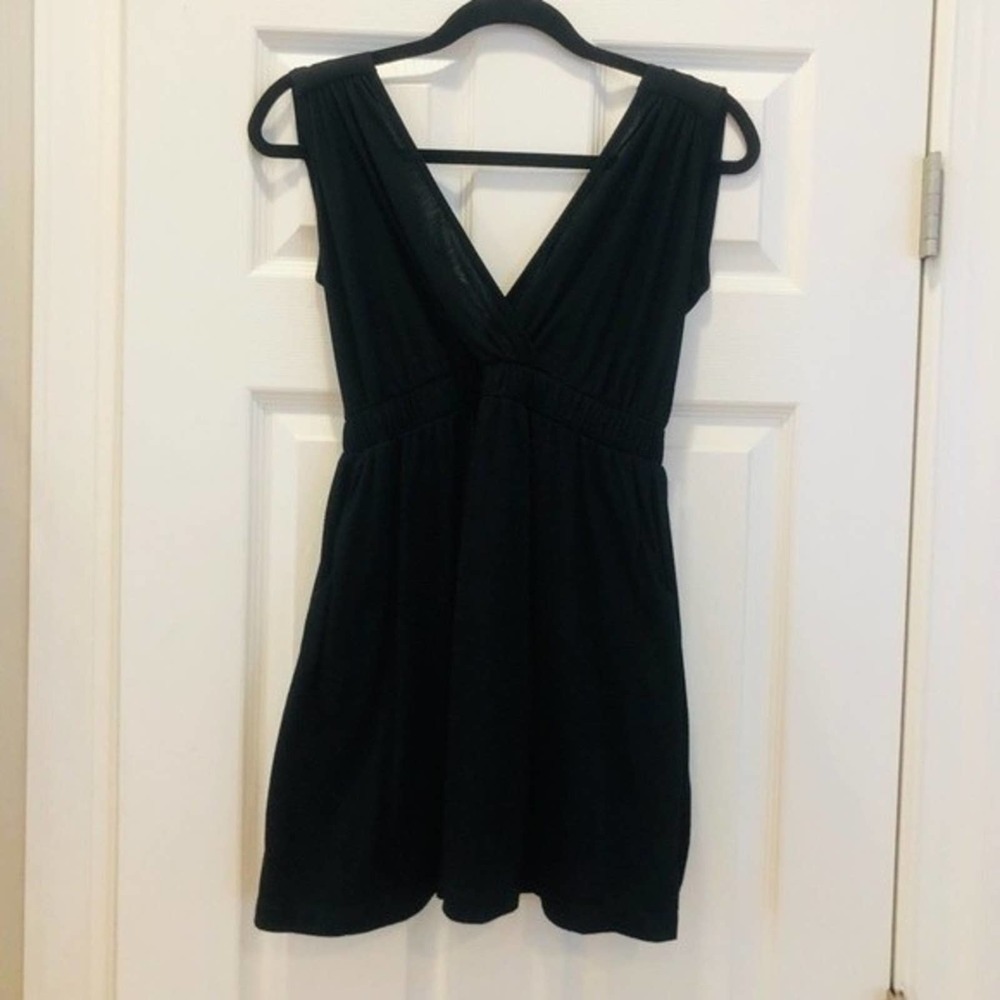 Monteau Black Skater Dress Size M